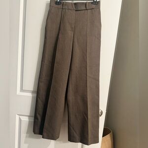 EUC Louis Vuitton High Rise Wide Leg Trousers